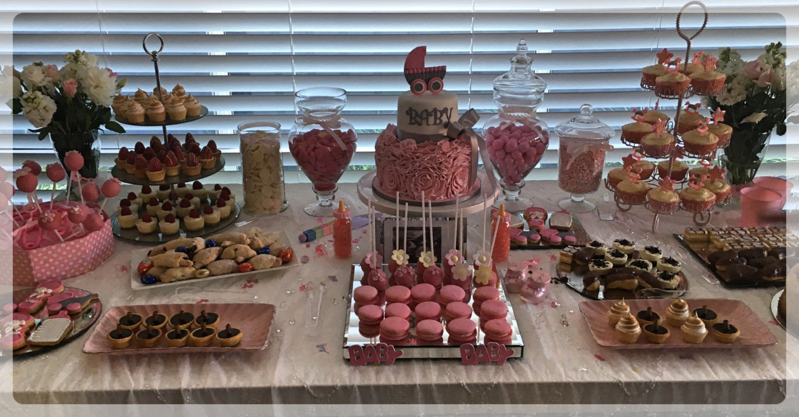 Baby Shower Dessert Bar