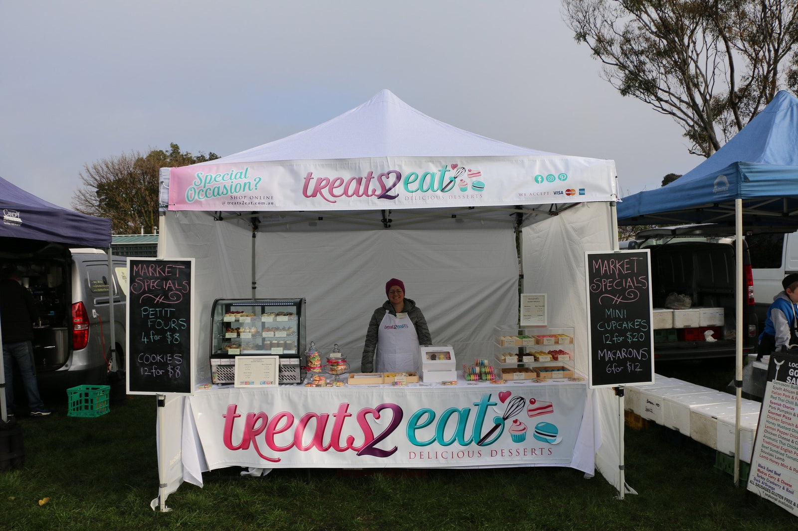 Treats2eat @ Lardner Park Craft Market - 23/4/17