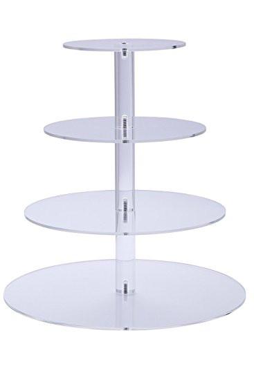 Cupcake Stand - Stand Hire - 4 Tier Round - Treats2eat