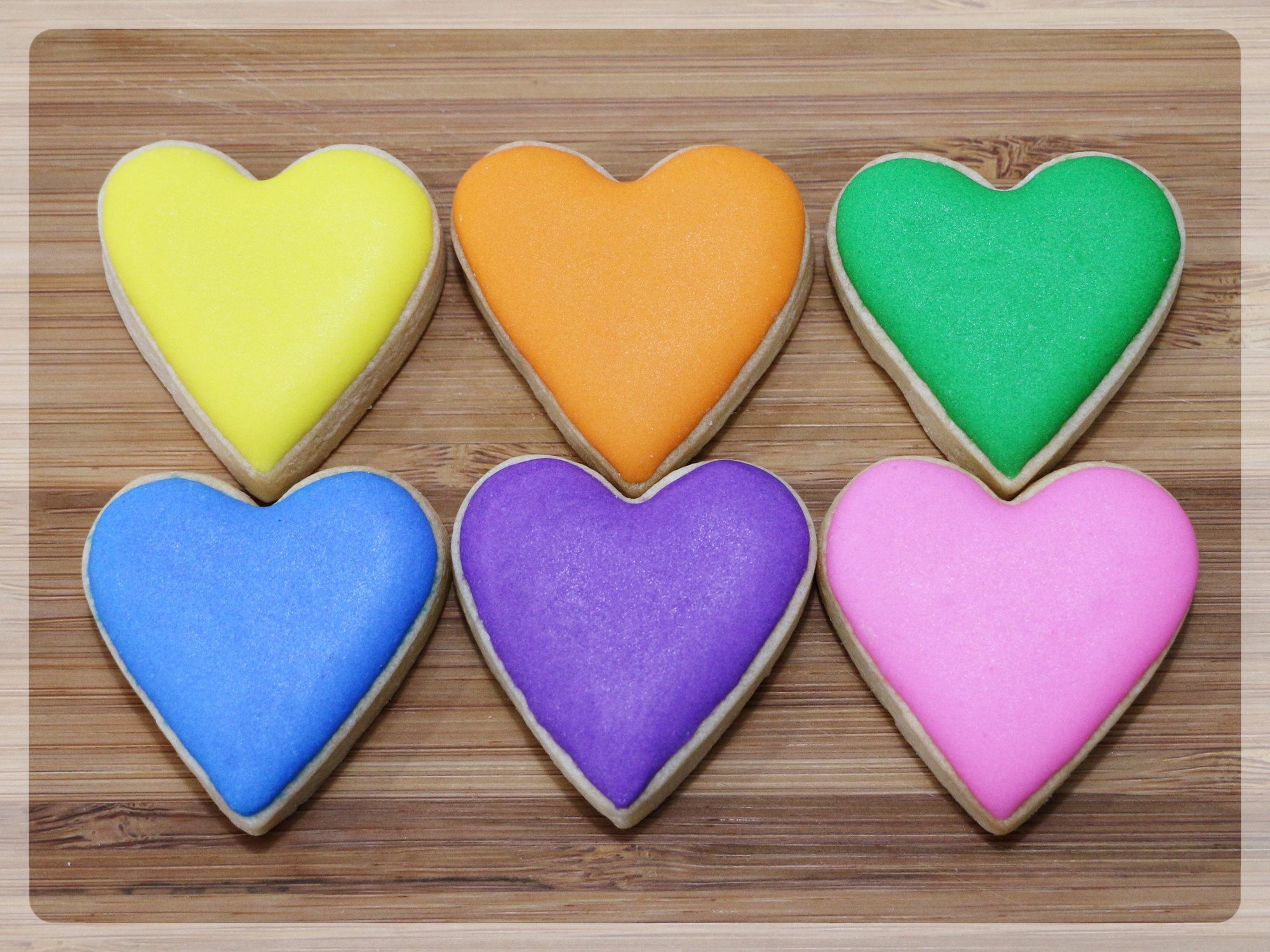 Petit Fours - Cookies - Mini Hearts - Treats2eat