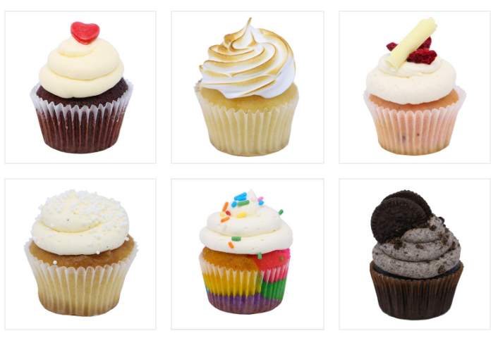 Mini Cupcake Catering Pack A (20, 30, 40 or 50 guests) - Treats2eat - Wedding & Birthday Party Dessert Catering Near Me