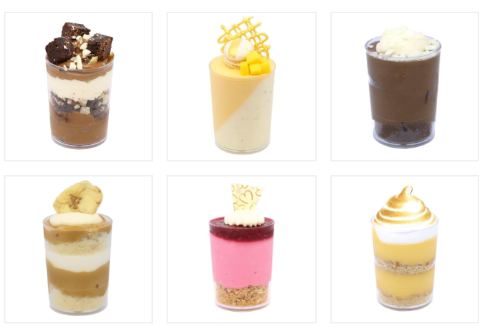 Dessert Cup Catering Pack C (30, 45 or 60 guests) - Treats2eat - Wedding & Birthday Party Dessert Catering Near Me