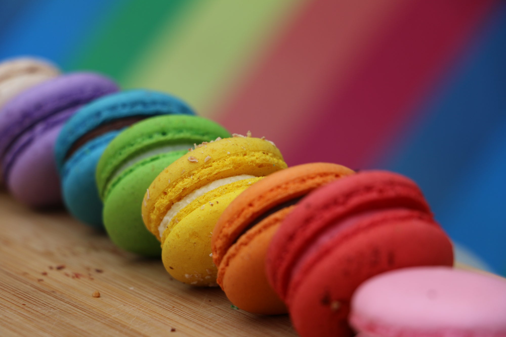 Macarons are a popular choice when it comes to catering a party