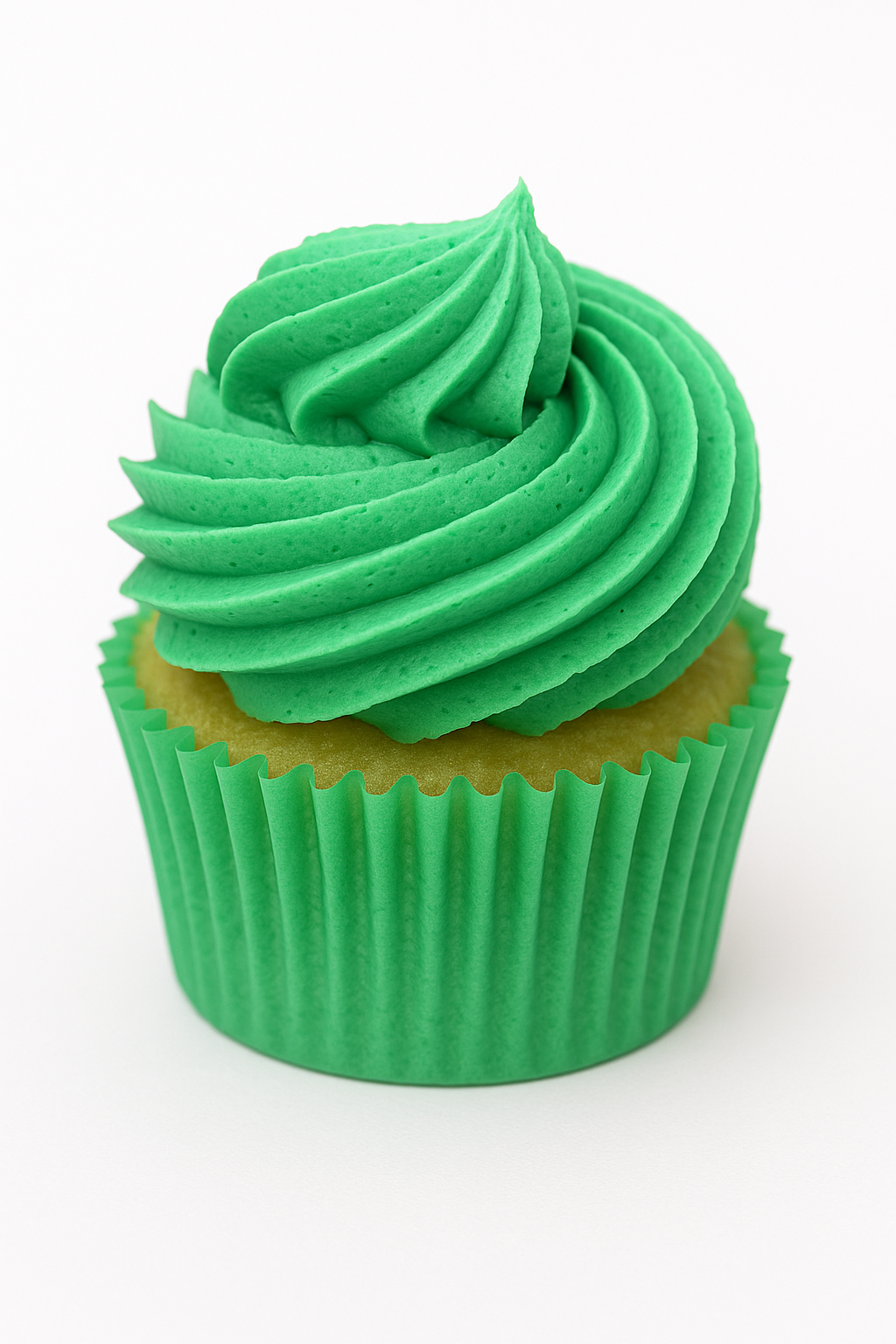 Mini Cupcake - Green- (Pack of 10)