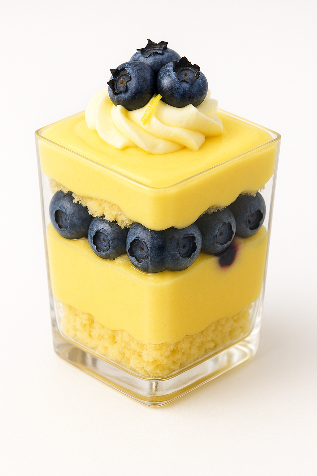Dessert Cup - Lemon &amp; Blueberry - (Pack of 10)