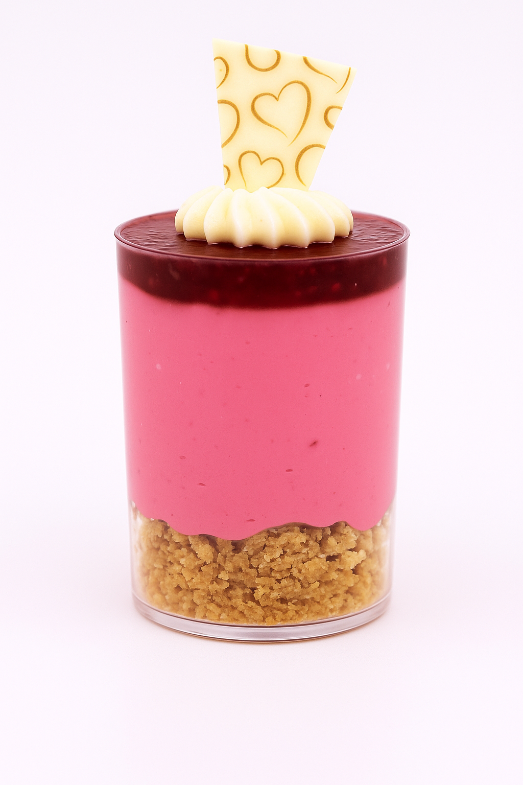 Dessert Cup - Raspberry Cheesecake - (Pack of 10)