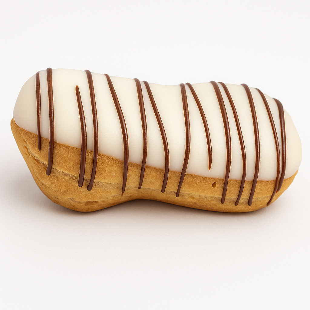 Mini Eclair - White Chocolate - (Pack of 10)