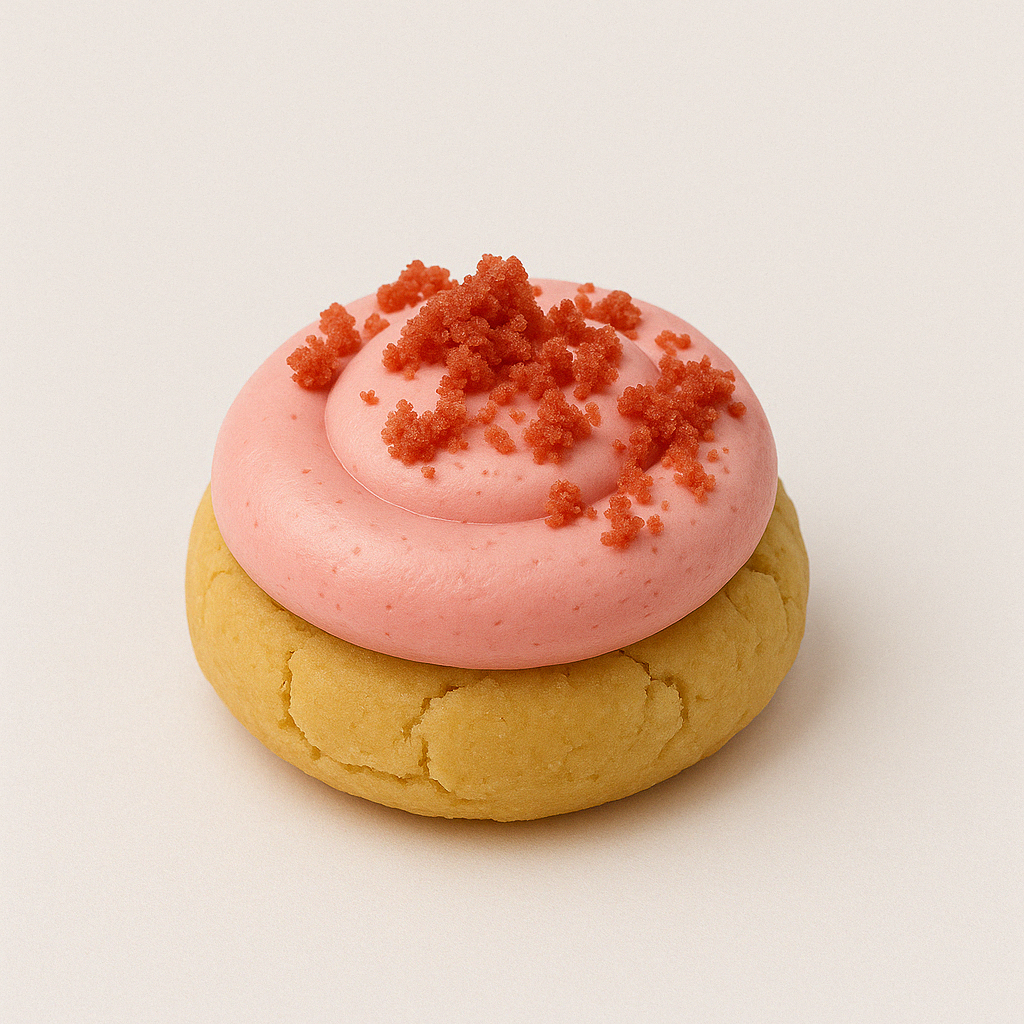 N'iced Cookies - Strawberry - (Pack of 10)