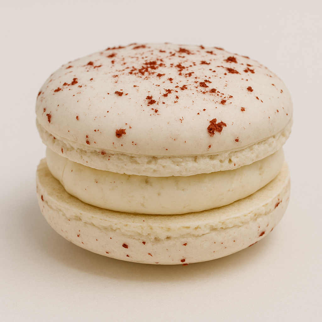 Deluxe Macaron - Raspberry White Chocolate - (Pack of 10)