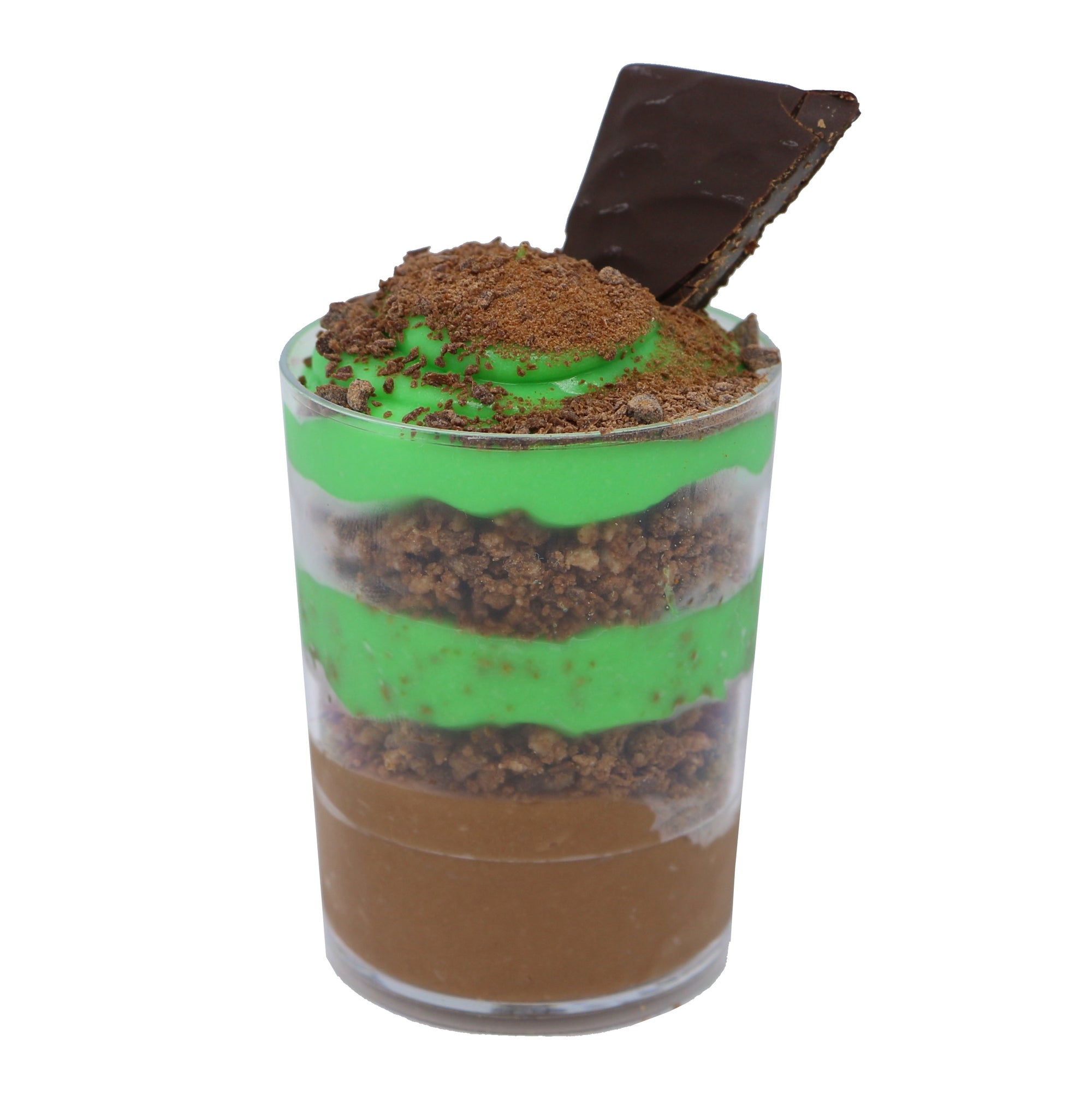Dessert Cup - Chocolate Mint Crunch - Treats2eat - Wedding & Birthday Party Dessert Catering Near Me
