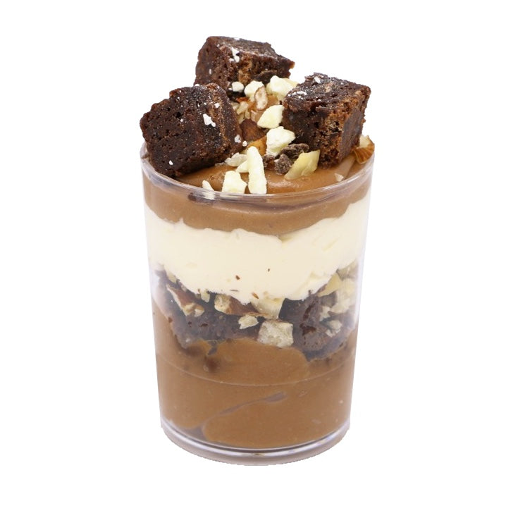 Dessert Cup - Nutella Brownie - Treats2eat - Wedding & Birthday Party Dessert Catering Near Me