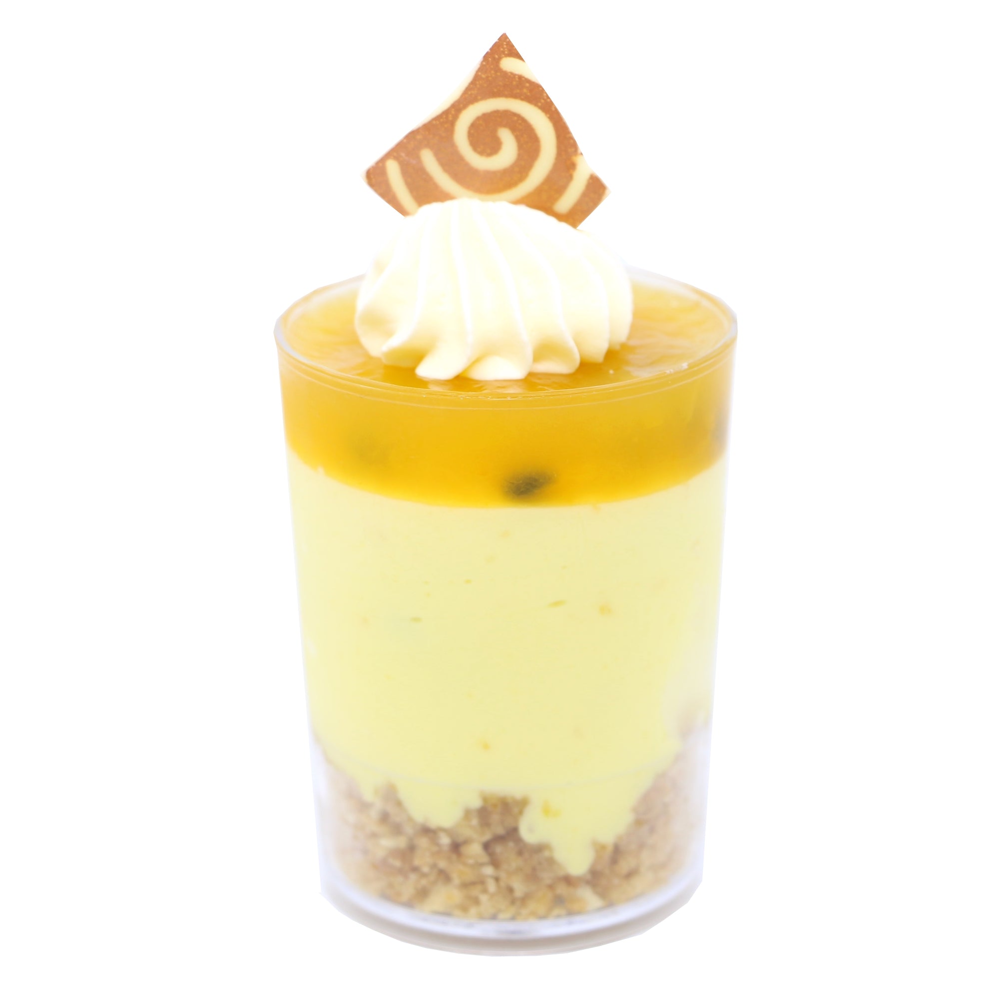 Dessert Cup - Passionfruit Cheesecake - Treats2eat - Wedding & Birthday Party Dessert Catering Near Me
