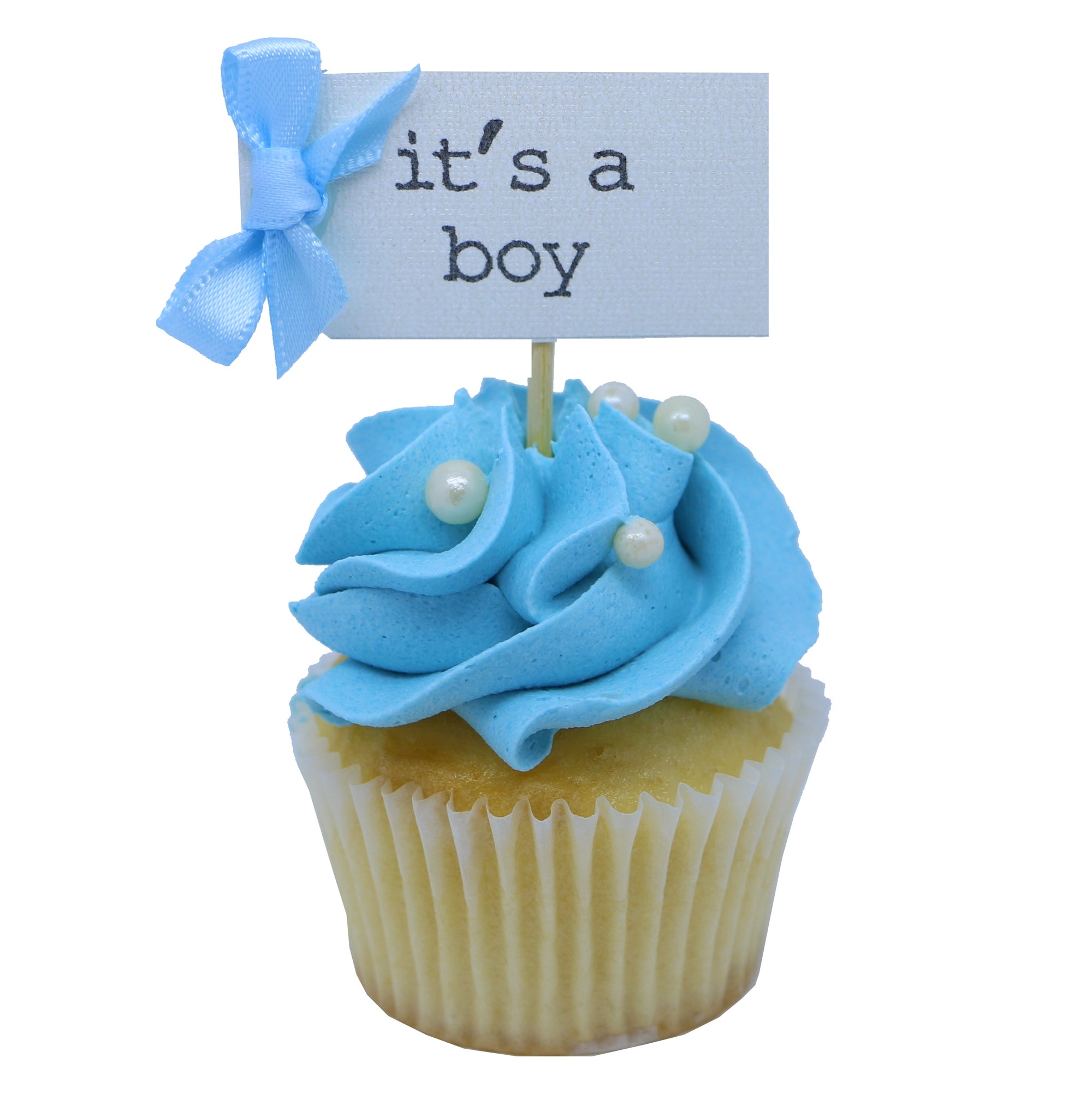 Mini Cupcake - It's a Boy - Treats2eat - Wedding & Birthday Party Dessert Catering Near Me
