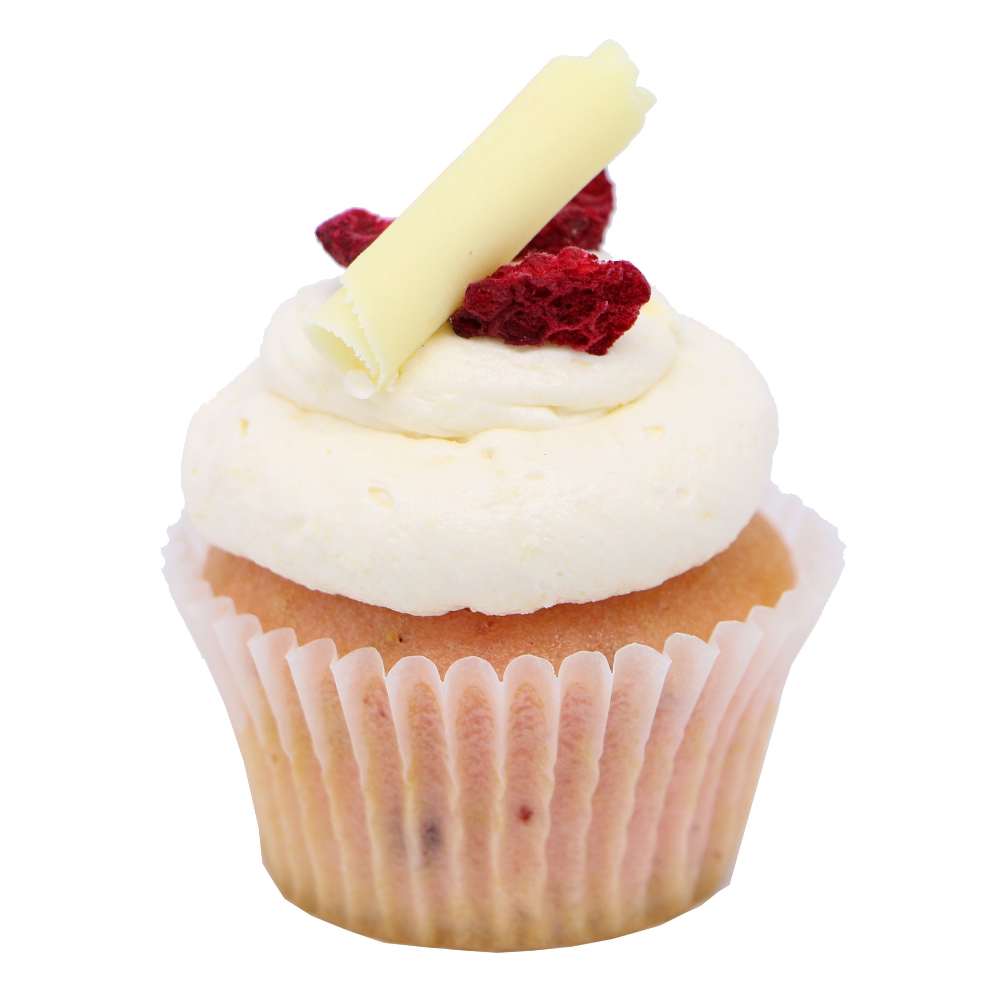 Mini Cupcake - Raspberry & White Chocolate - Treats2eat - Wedding & Birthday Party Dessert Catering Near Me