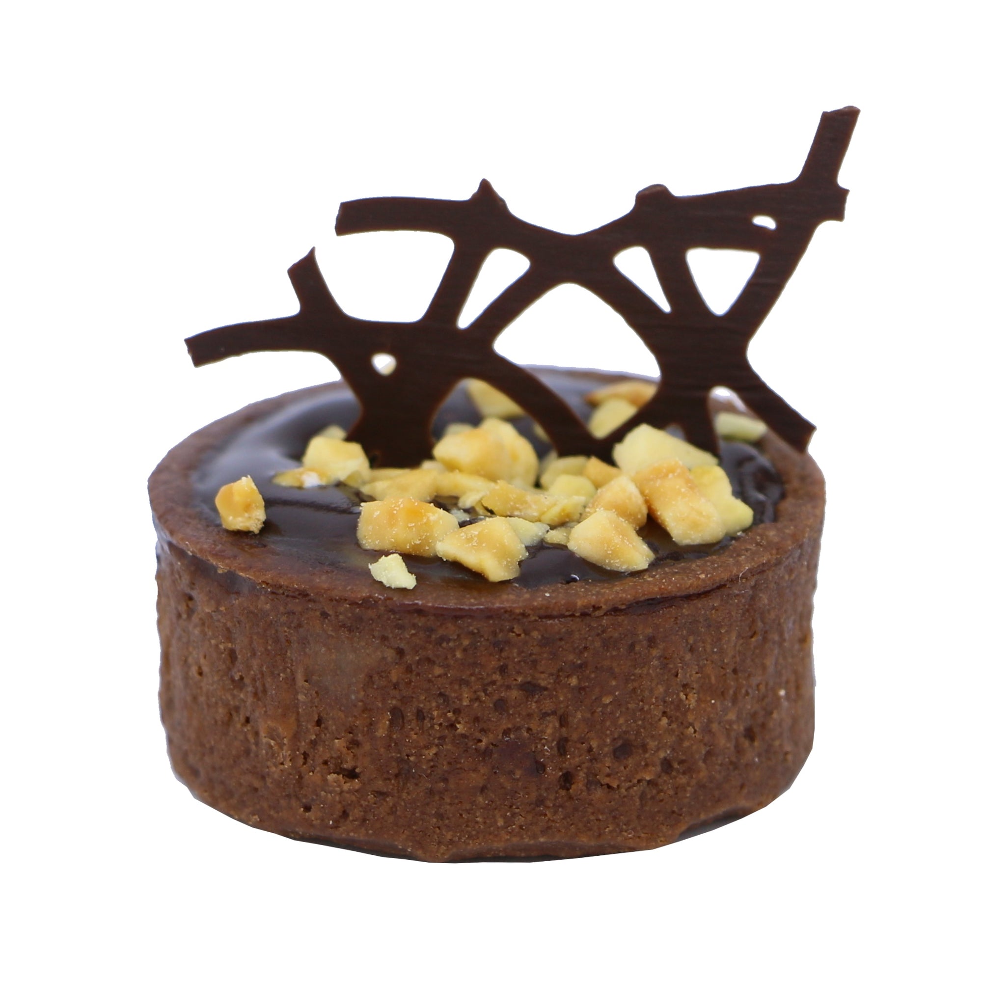 Petit Fours - Tart (Mini) - Chocolate & Salted Caramel Peanut - Treats2eat