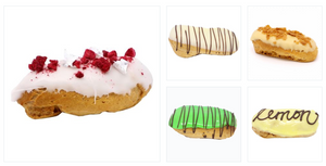 Mini Eclair Catering Pack B (20, 30, 40 or 50 guests) - Treats2eat - Wedding & Birthday Party Dessert Catering Near Me