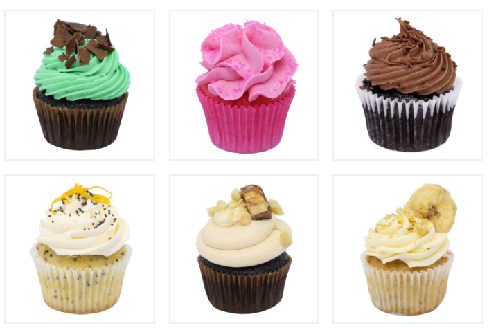 Mini Cupcake Catering Pack B (20, 30, 40 or 50 guests) - Treats2eat - Wedding & Birthday Party Dessert Catering Near Me
