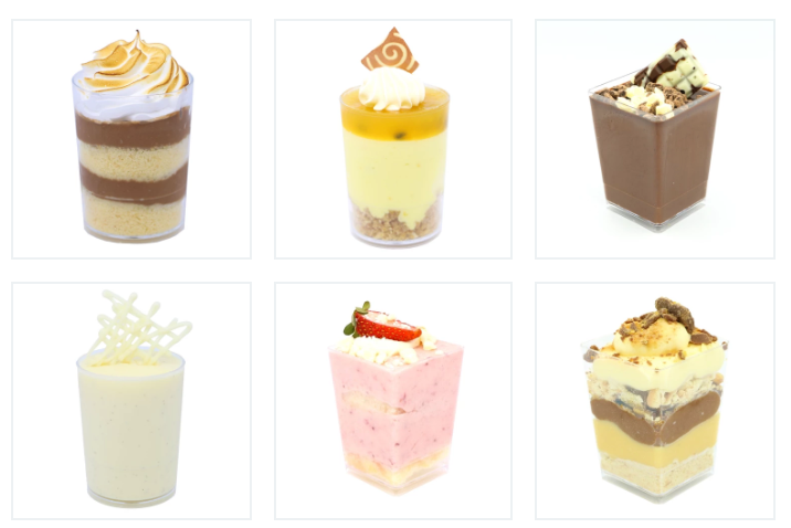 Dessert Cup Catering Pack A (30, 45 or 60 guests) - Treats2eat - Wedding & Birthday Party Dessert Catering Near Me
